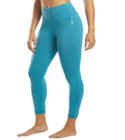 Free People Good Karma Yoga Leggings -Everyday Yoga 4327282475051 turquoise 5a