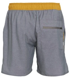 Vuori Men's Trail Yoga Shorts Charcoal Heather Texture -Everyday Yoga 4345616269355 charcoalheathertexture 3a