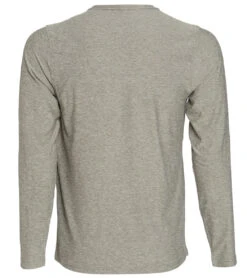 Vuori Men's Strato Tech Yoga Long Sleeve Heather Grey