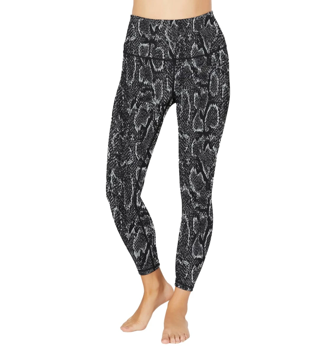 Beyond Yoga Lux High Waisted 7/8 Yoga Leggings Black Snake 4 Beyond Yoga Lux High Waisted 7/8 Yoga Leggings Black Snake - Image 2
