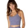 Beyond Yoga Spacedye Slim Racerback Cropped Tank Dusty Violet/Lovely Lilac -Everyday Yoga 4352734625835 dustyvioletlovelylilac 2a