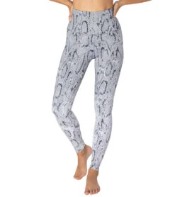 Beyond Yoga Ombre Snake Engineered High Waisted 7/8 Yoga Leggings