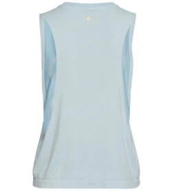 Spiritual Gangster Good Vibes Active Flow Yoga Top Sky