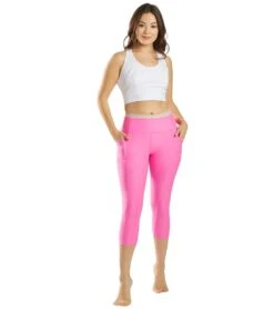 Free People White Water Yoga Leggings Pink -Everyday Yoga 4364244451371 pink 4a