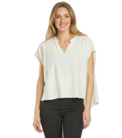 Free People Break Up Graphic Yoga Tee