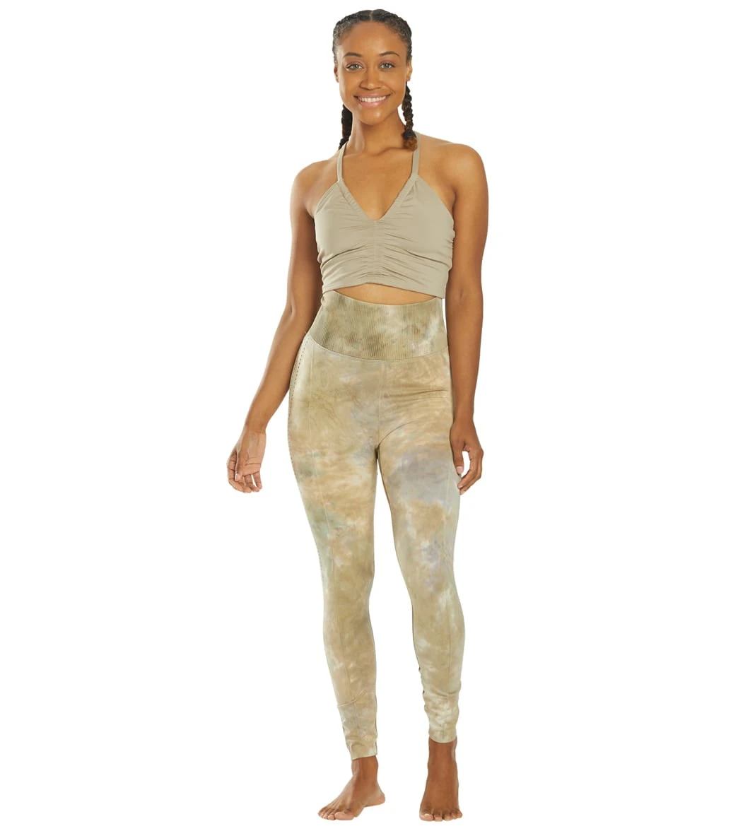 Free People Prisma Yoga Leggings Green Combo 5 Free People Prisma Yoga Leggings Green Combo - Image 3