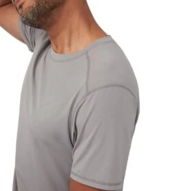 Manduka Men's Pro Tech Short Sleeve Tee Silver Filigree 6 Manduka Men's Pro Tech Short Sleeve Tee Silver Filigree -Everyday Yoga 4372735524907 silverfiligree 3a 1