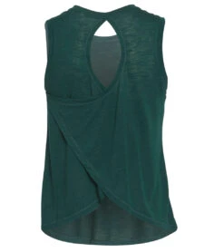 Balance Collection Canyon Singlet Yoga Tank Top Midnight Teal