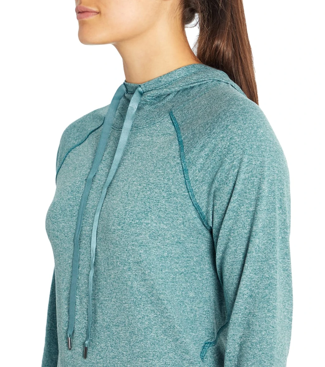 Balance Collection Flex Yoga Long Sleeve Heather Balsam Green 4 Balance Collection Flex Yoga Long Sleeve Heather Balsam Green - Image 2