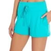 Marika Lara Yoga Shorts Viridian Green -Everyday Yoga 4390756778027 viridiangreen 2a