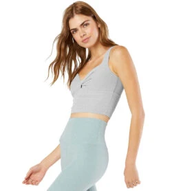 Beyond Yoga Spacedye Don't Get Twisted Cropped Yoga Tank -Everyday Yoga 4459285413931 silvermist 3a