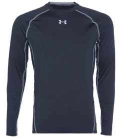 Under Armour Men's UA Heatgear Armour Long Sleeve -Everyday Yoga 4473485787179 blacksteel 1