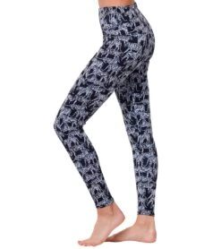 Onzie High Waisted Yoga Leggings Serengeti