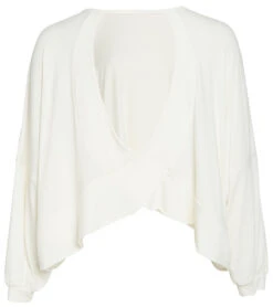 Onzie OM Long Sleeve Yoga Top Ivory