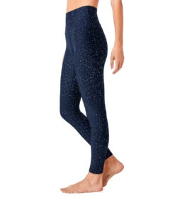 Beyond Yoga Alloy Sparkle High Waisted 7/8 Yoga Leggings 9 Beyond Yoga Alloy Sparkle High Waisted 7/8 Yoga Leggings -Everyday Yoga 4494095646763 nocturnalnavysilversparkle 3a