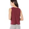 Beyond Yoga Featherweight Spacedye Balanced Muscle Yoga Tank Deep Merlot -Everyday Yoga 4501448228907 deepmerlot 2a
