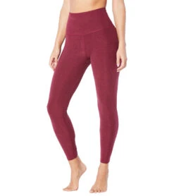 Beyond Yoga Spacedye Totally Woven High Waisted 7/8 Leggings 16 Beyond Yoga Spacedye Totally Woven High Waisted 7/8 Leggings -Everyday Yoga 4501664530475 deepmerlot 2a