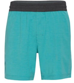 PrAna Men's The Slope 7" Inseam Yoga Shorts Retro Teal -Everyday Yoga 4519831470123 retroteal