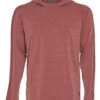 PrAna Men's Watchtower Long Sleeve Hoodie -Everyday Yoga 4519932854315 maroon 1a