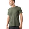 PrAna Men's Milo Short Sleeve Tee -Everyday Yoga 4519933476907 ryegreen 1a