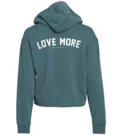 Spiritual Gangster More Serena Pullover Hoodie Soft Jade