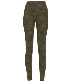 DYI Printed Signature Yoga Leggings Stem Swirl Moss 5 DYI Printed Signature Yoga Leggings Stem Swirl Moss -Everyday Yoga 4833257160747 stemswirlmoss