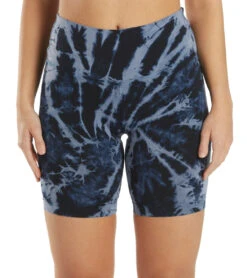 Hard Tail Flat Waist Biker Shorts Dark Blue 11 Hard Tail Flat Waist Biker Shorts Dark Blue -Everyday Yoga 4835922247723 darkblue