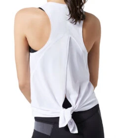 Lilybod Kendall Tie Back Yoga Tank White 8 Lilybod Kendall Tie Back Yoga Tank White -Everyday Yoga 4846128103467 white 4a