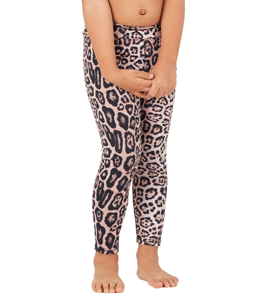 Onzie Girl's Yoga Leggings Leopard 6 Onzie Girl's Yoga Leggings Leopard - Image 4