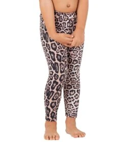 Onzie Girl's Yoga Leggings -Everyday Yoga 4885730721835 leopard 1a