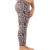 Onzie Girl's Yoga Leggings Leopard -Everyday Yoga 4885730721835 leopard 2a 1