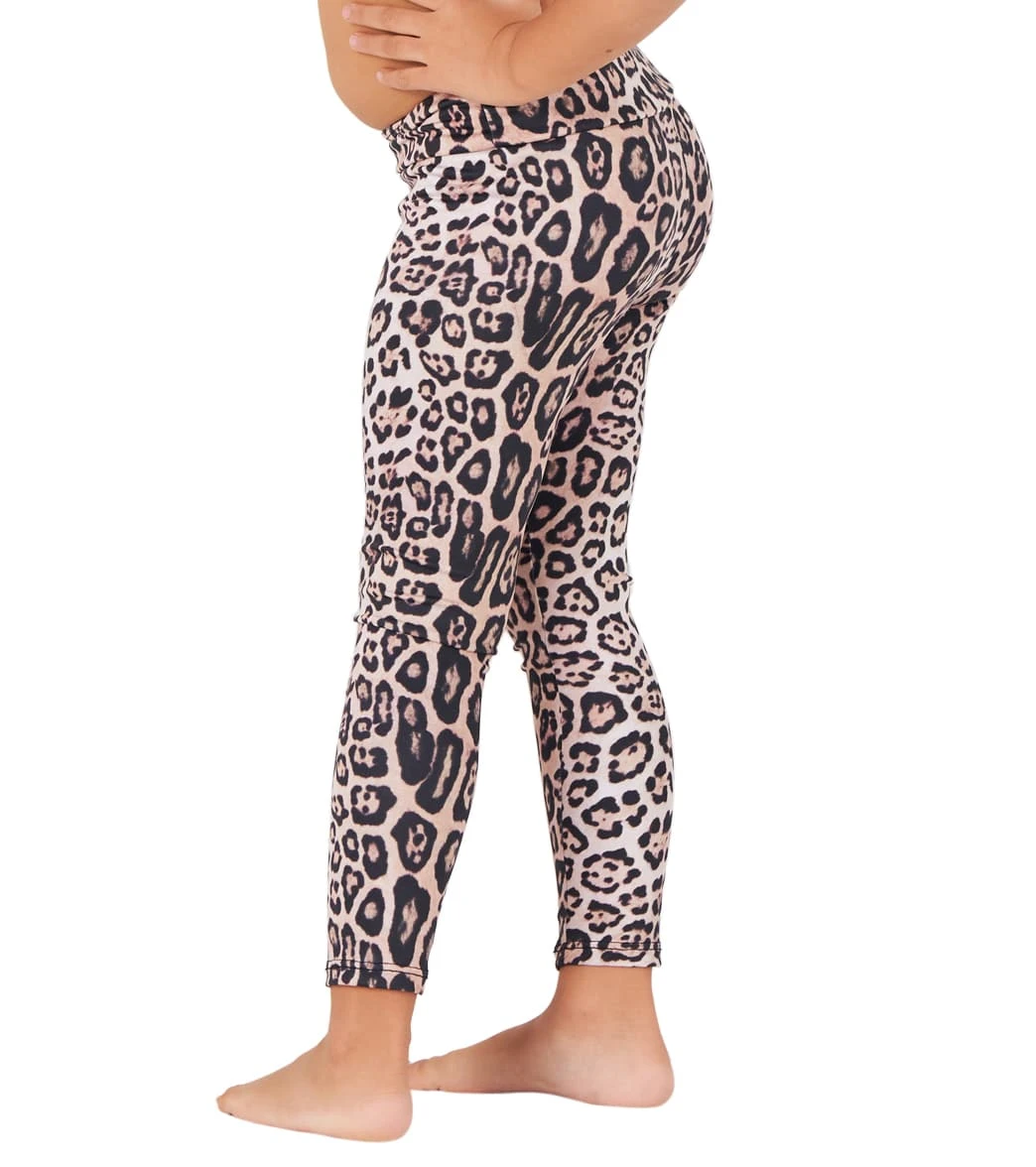 Onzie Girl's Yoga Leggings Leopard 4 Onzie Girl's Yoga Leggings Leopard - Image 2