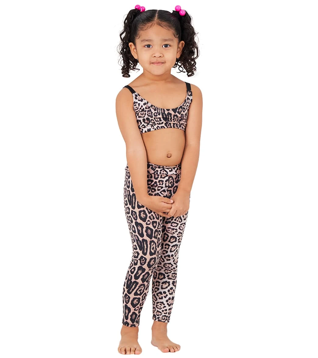 Onzie Girl's Yoga Leggings Leopard 5 Onzie Girl's Yoga Leggings Leopard - Image 3