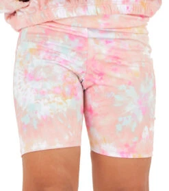 Onzie Girl's Biker Shorts Rose All Day -Everyday Yoga 4885731901483 roseallday