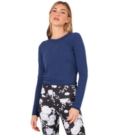 Onzie Tie Back Long Sleeve Top 38 Onzie Tie Back Long Sleeve Top -Everyday Yoga 6540566790187 pebble