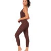 Onzie Long Rib Leotard Brown Rib -Everyday Yoga 6540579962923 brownrib 2a