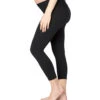 Beyond Yoga Supplex Love The Bump Capri Maternity Leggings Jet Black 2 Beyond Yoga Supplex Love The Bump Capri Maternity Leggings Jet Black -Everyday Yoga 6568980611115 jetblack 2a