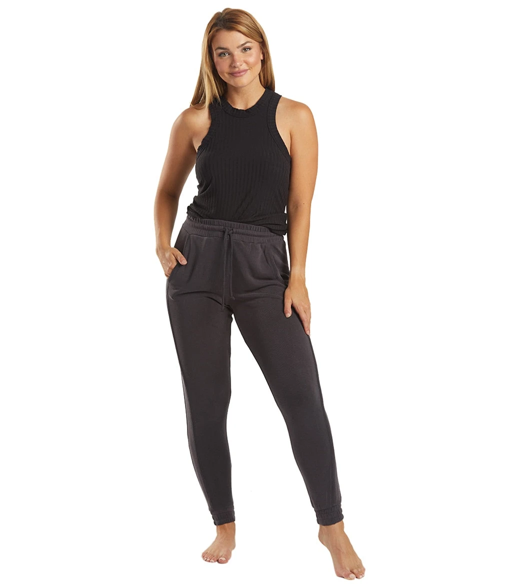 Free People Back Into It Sweatpant Joggers Black 5 Free People Back Into It Sweatpant Joggers Black - Image 3