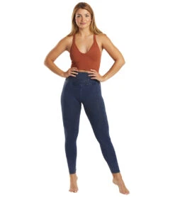 Free People Good Karma Yoga Leggings -Everyday Yoga 6573264044075 deepestnavy 4a