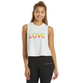 Spiritual Gangster Active Crop Tank