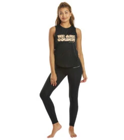 Spiritual Gangster Golden Active Muscle Tank Black -Everyday Yoga 6577302143019 black 4a