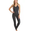 Everyday Yoga Radiant Tribe Strappy Back Long Leotard 28" -Everyday Yoga 6577632804907 blacktribal 1a