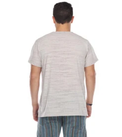 Yak & Yeti Men's T-Shirt Tree Of Life Print 12 Yak & Yeti Men's T-Shirt Tree Of Life Print -Everyday Yoga 6577633984555 natural 3a