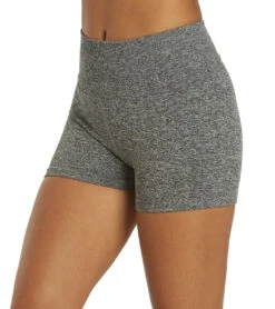 Spiritual Gangster Amor High Waist Shortie Heather Grey 10 Spiritual Gangster Amor High Waist Shortie Heather Grey -Everyday Yoga 6591120080939 heathergrey 5a