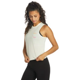 Spiritual Gangster Optimist Paradise Tank -Everyday Yoga 6591120736299 stone 5a