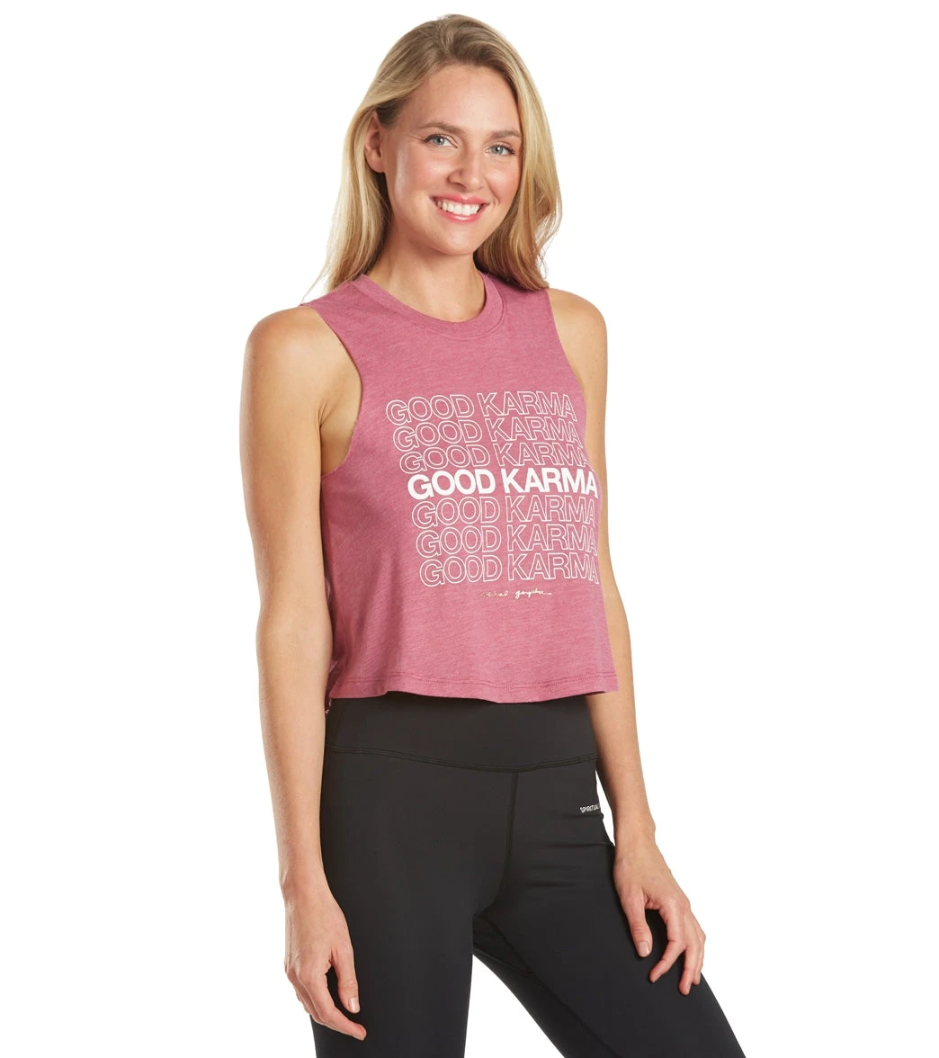 Spiritual Gangster Good Karma Crop Tank Sedona 3 Spiritual Gangster Good Karma Crop Tank Sedona