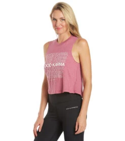 Spiritual Gangster Good Karma Crop Tank Sedona 10 Spiritual Gangster Good Karma Crop Tank Sedona -Everyday Yoga 6592058949675 sedona 5a