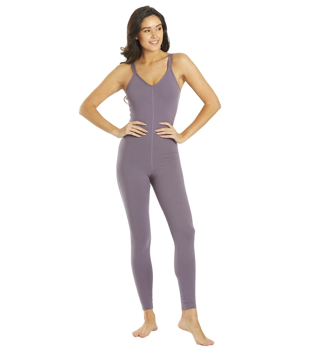 Everyday Yoga Radiant Solid Strappy Back Long Leotard 28" 19 Everyday Yoga Radiant Solid Strappy Back Long Leotard 28" - Image 17
