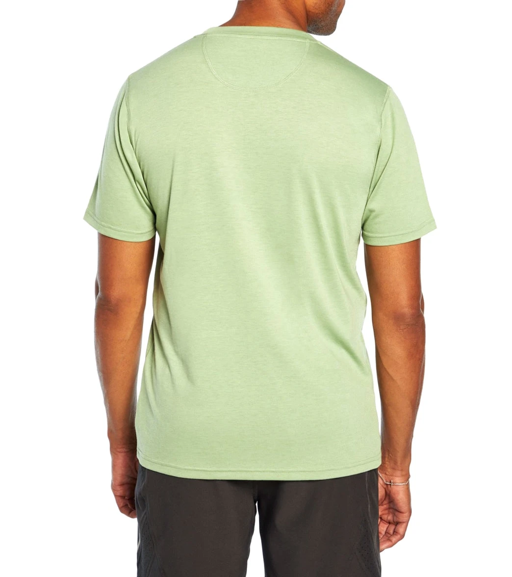 Balance Collection Men's Recharge Tee Heather Basil 4 Balance Collection Men's Recharge Tee Heather Basil - Image 2