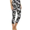 Marika Kris Tie Dye Capri Black Ripple Tie Dye 1 Marika Kris Tie Dye Capri Black Ripple Tie Dye -Everyday Yoga 6603549212715 blackrippletiedye 2a
